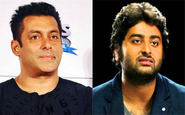 Arijit Singh and Salman Khan