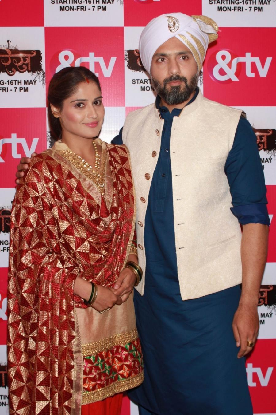 Actors Iqbal Khan and Aarti Singh